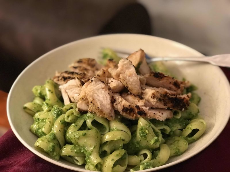 Fresh Spinach Pesto